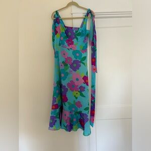 Show Me Your Mumu - Garden Midi Dress - Multi Piccadilly Floral - XL - WORN ONCE